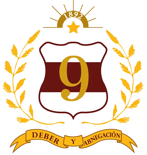 Logo 9ª Compañía del Cuerpo de Bomberos de Santiago
